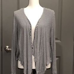 Karen Kane Striped Cardigan