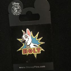 Disney pin Bolt