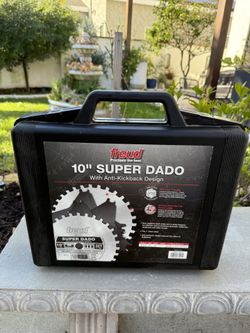 Freud 10” Super Dado Set – Brand New
