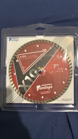 Diamond Vantage X100 7" Diamond Blade