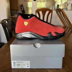Jordan 14 Retro Ferrari (2025) Size 10.5