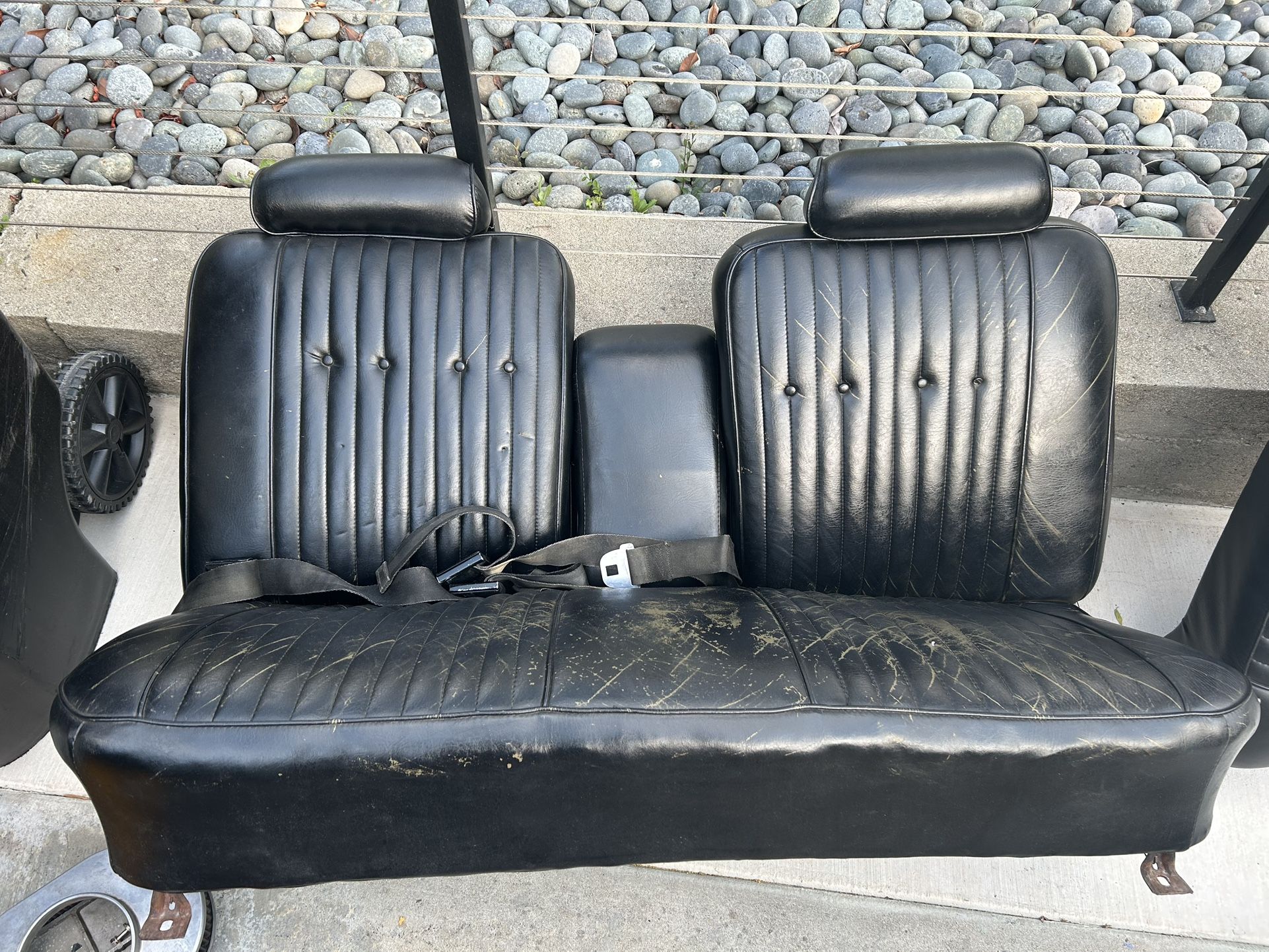 1969 Oldsmobile Cutlass Bench Seat with Arm Rest