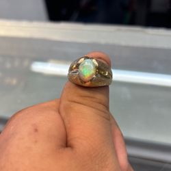 14k Opal Ring 