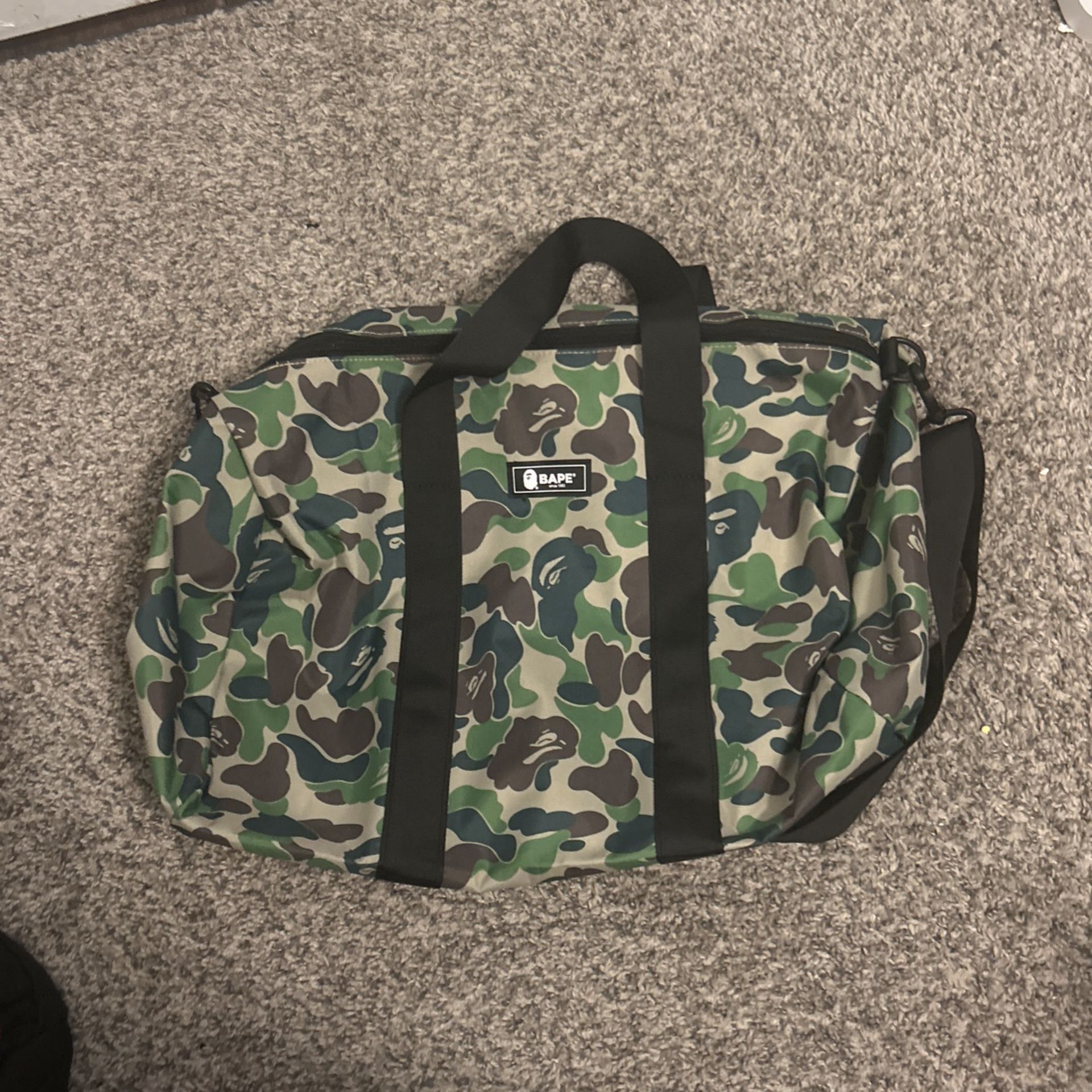 Bape Camo Dutfle Bag