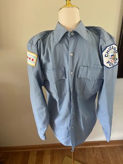 Vintage 60/70s Chicago Police uniform shirt