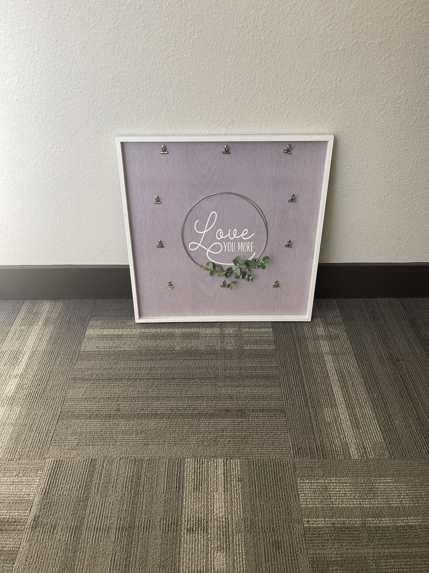 Love You More Wall Decor