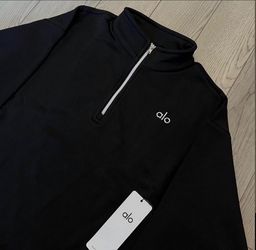 Alo quarter zip Black Size S and M