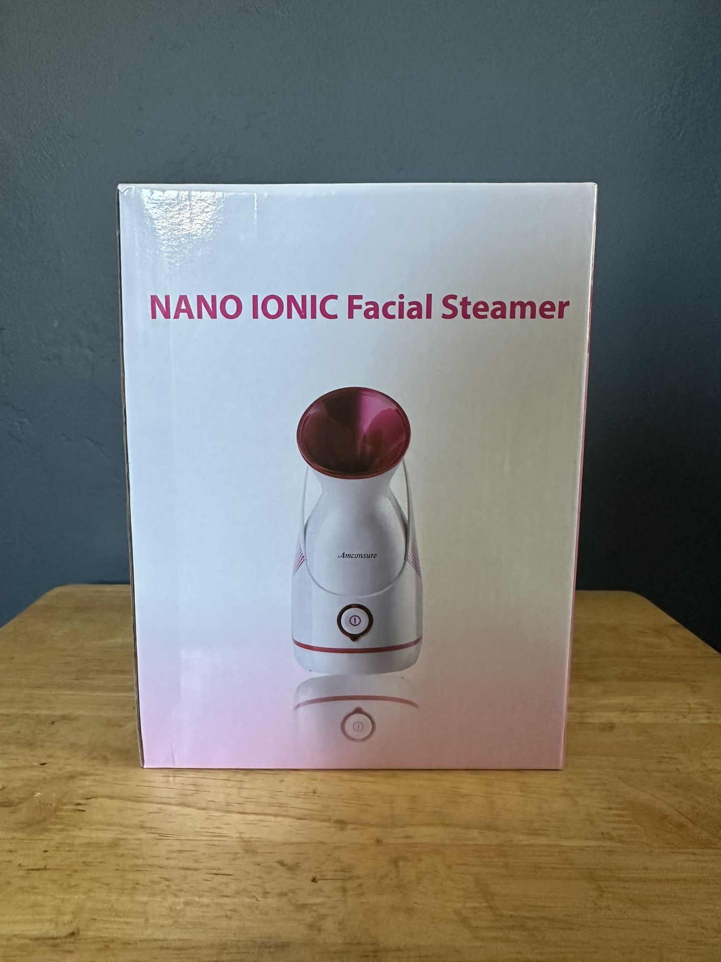 Nano ionic facial steamer