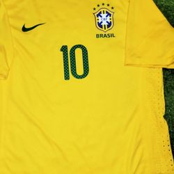 BRAZIL Soccer Jersey NIKE 2010 KAKÁ DRI-FIT 