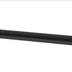 3 Black IKEA picture ledges shelves