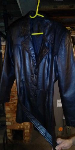 Women's Medium Jaquelin Ferar Leather Jacket