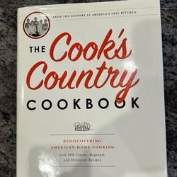 Cook’s country cookbook