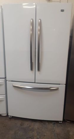 Maytag 3-Door White Fridge
