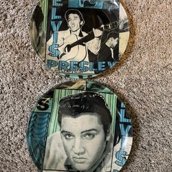 Elvis Presley Plates 