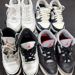Bundle Of 4 Nike Sneakers (size) 5.5