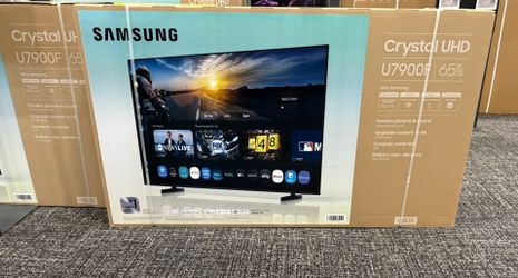 65 Samsung smart 4K HDTV $55 down on Financing for delivery six month warranty
