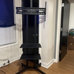 Rolling Tv Stand Good Up To 60 In 