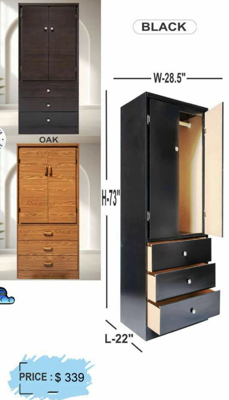 Tall Closet Colors (( Each