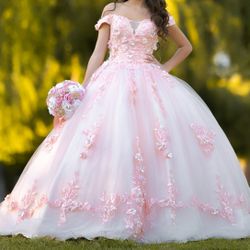Quinceañera Dress Light Pink 
