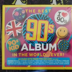 90s Music Album/ 3 CDs With 60 Songs Total 