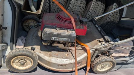 Vintage Honda HRA214 lawnmower for repair / restoration  lawn mower