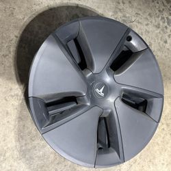 Four Tesla Hub Caps