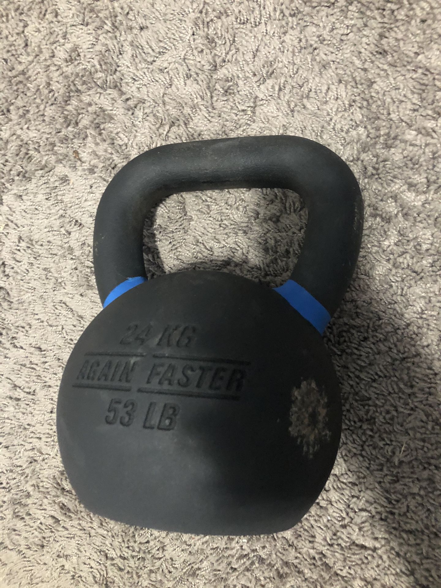 53lb Powder Coated Kettle Bell