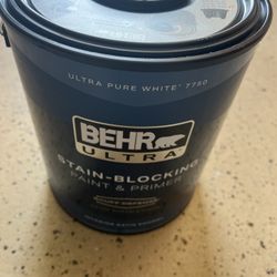  Behr Pure White Paint Gallon 