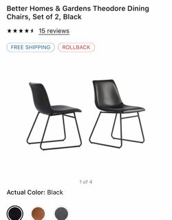 Dining chairs set