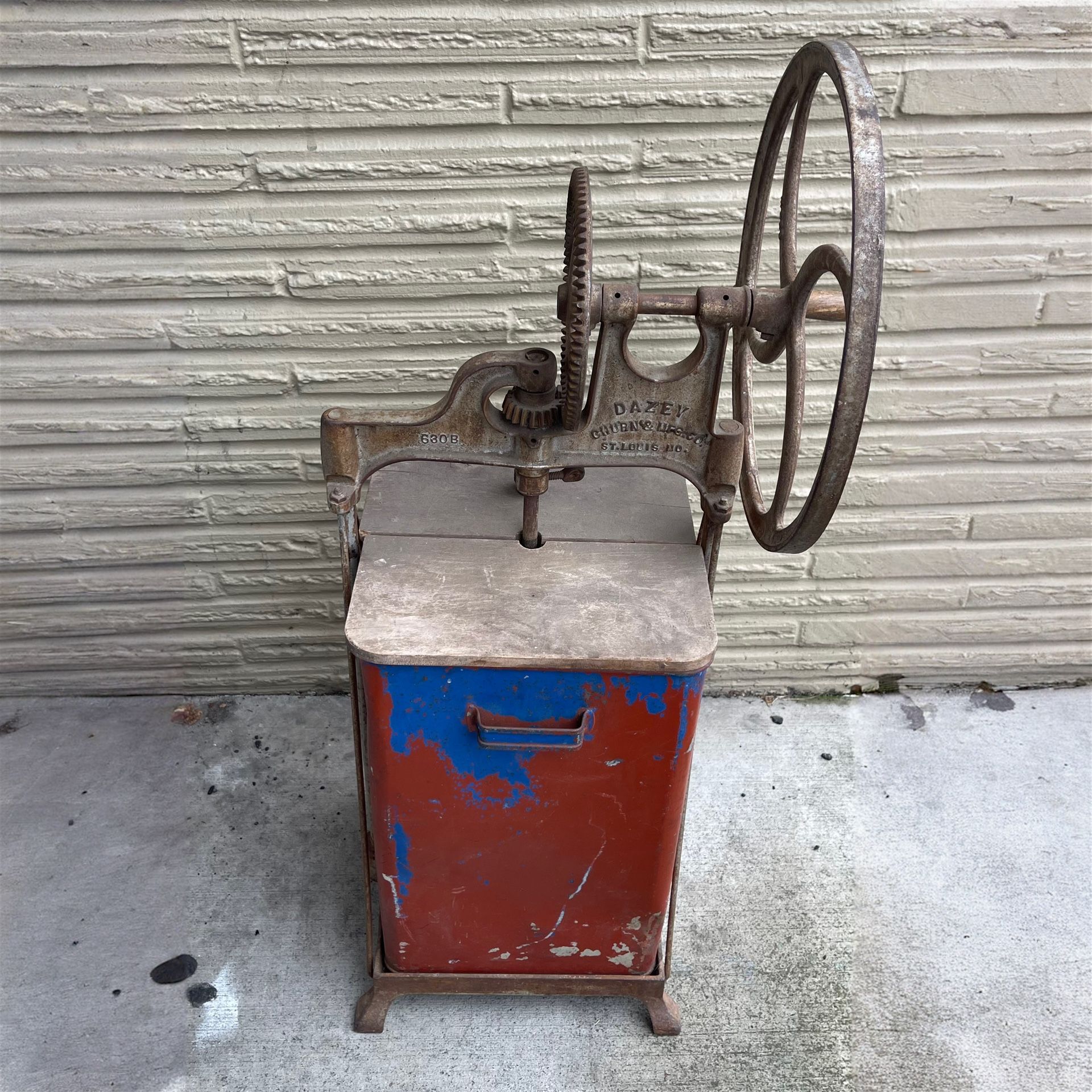 Antique Vintage 1917 Dazey Model 630B 6qt Butter Churn