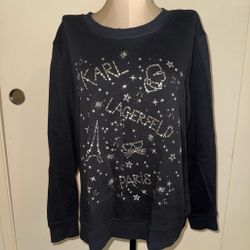Women’s large Karl Lagerfeld Paris sweatshirt
