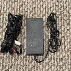 PS2 Power Supply + AV Cable
