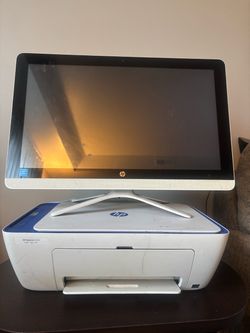 HP Touchscreen All-in-One Computer + Printer Bundle