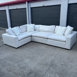 Ivory Cloud Sectional Couch 
