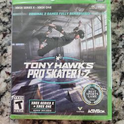 Tony Hawk Pro Skater 1 + 2 XBOX ONE and Series X