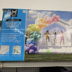White Bounce House 
