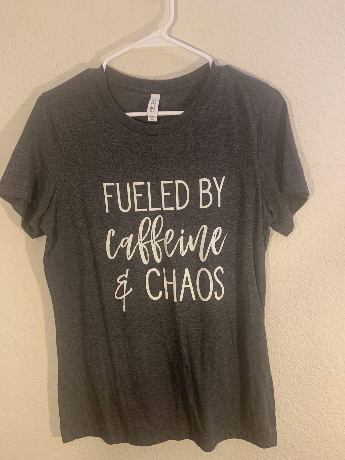 Fueled By Caffeine & Chaos Shirt