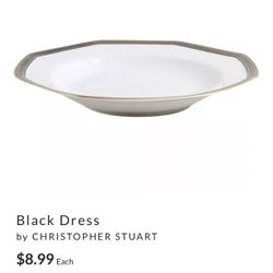 Large Rim Soup Bowl