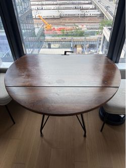 West Elm Table and 2 Chairs