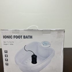 Ionic Foot Bath Detox Machine, Feet Detox Machine for Home Use, Home Salon Spa for Deep Relaxtion