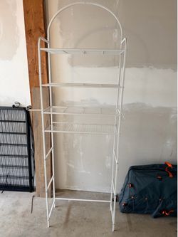 4 tie over the toilet organizer