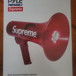 Supreme × PYLE Megaphone
