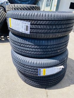 15” 4 new tires 215/70R15 good year