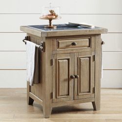 Rustic Farmhouse Kitchen Island / Granite Top