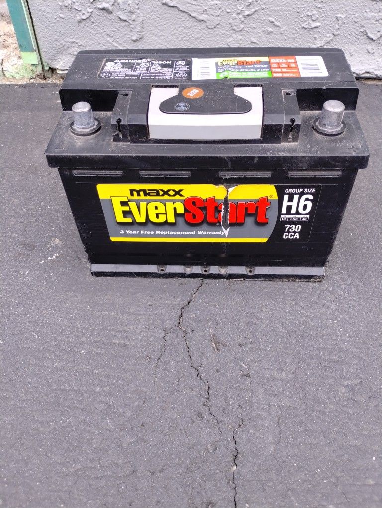 Ever Start Maxx H6 Car Battery for Sale in Bloomington, CA - OfferUp