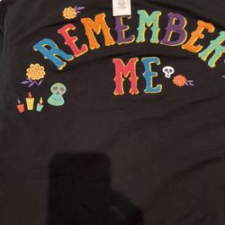 Disney Parks Coco Remember Me Sweatshirt Pullover Top 