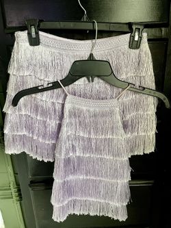 Cute Fringe Purple Set size smalll