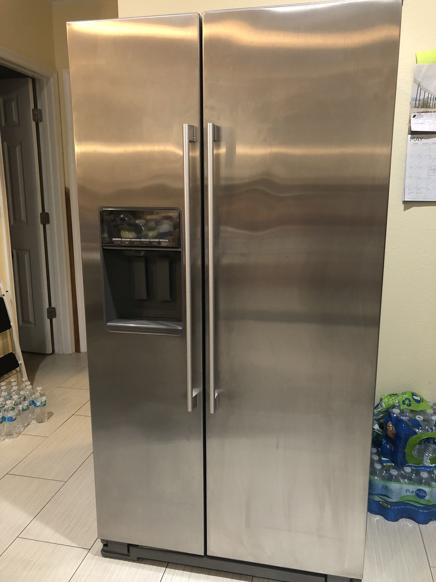 IKEA SS 21 cu ft Counter Depth Side x Side Fridge