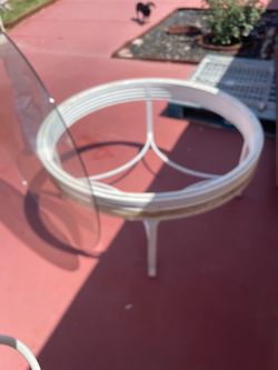 Glass table