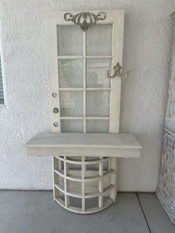 Unique Vintage Style Door Table